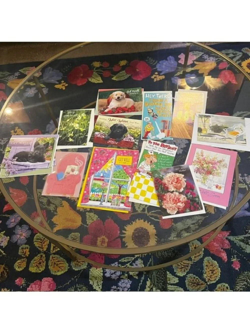 Get Well Soon Greeting Card Lot